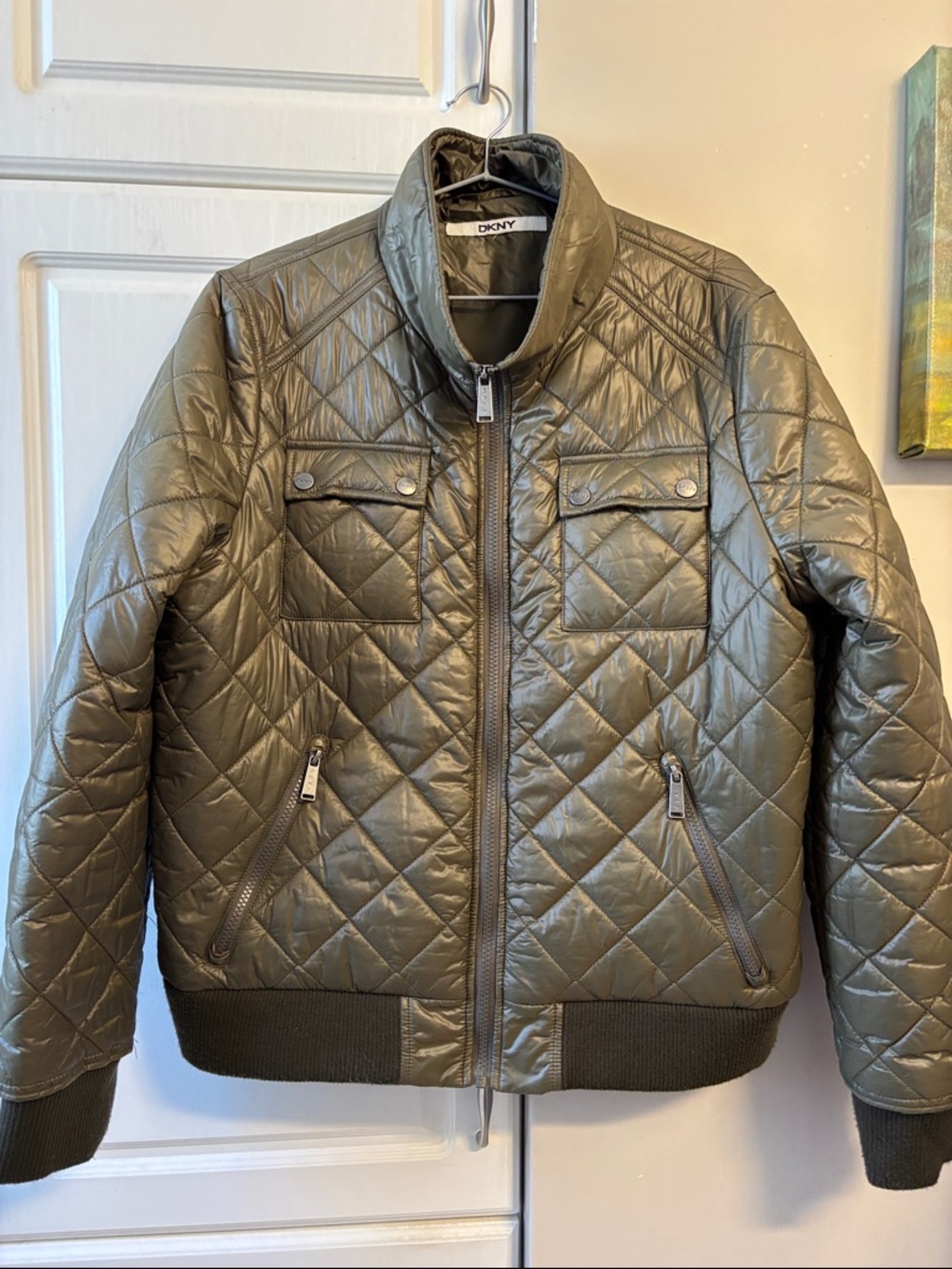 DKNY Donna Karan puffer jacket XL